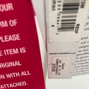 Brand new Maggy London dress, with tags